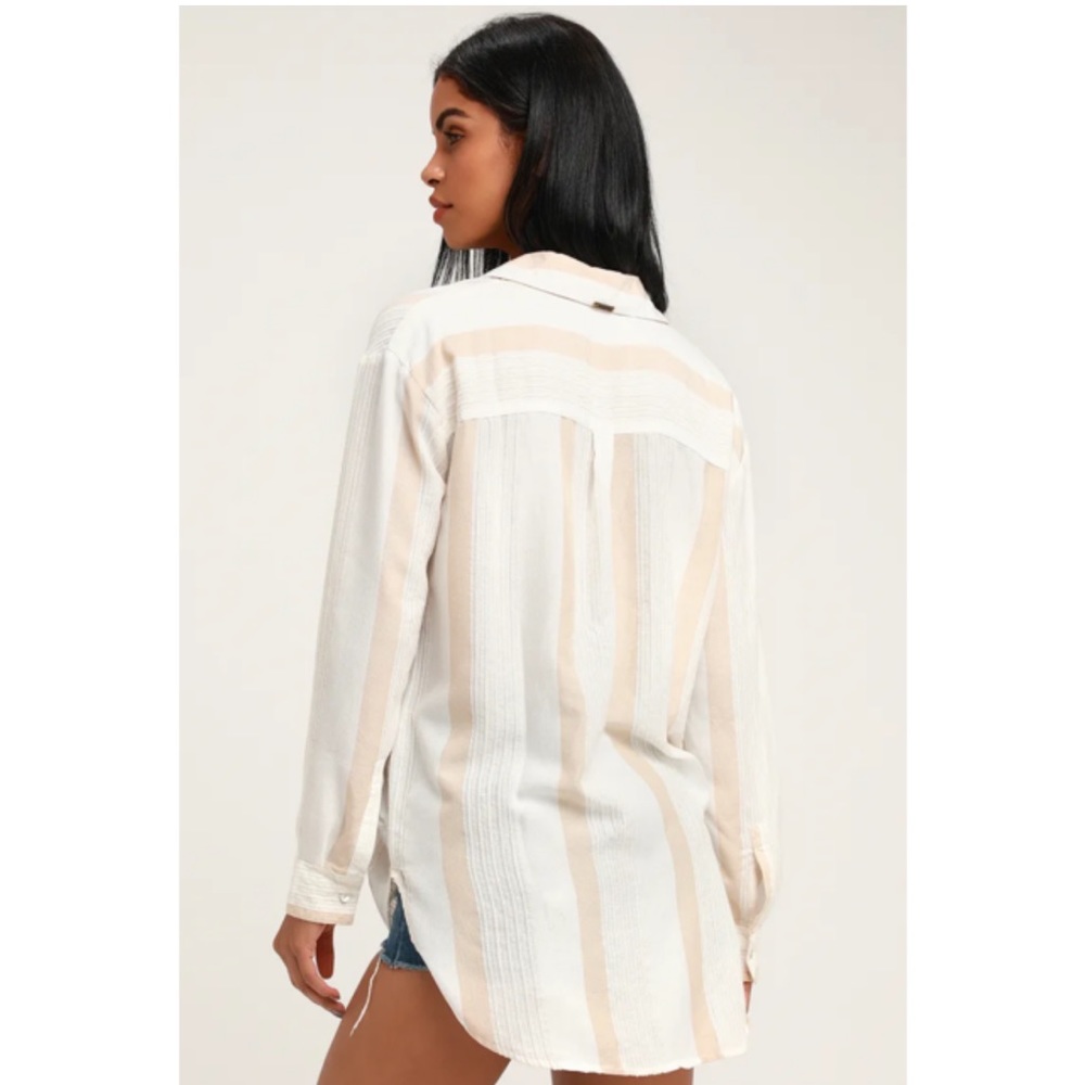 Billabong X Sincerely Jules - Stripe Button Down - image 4